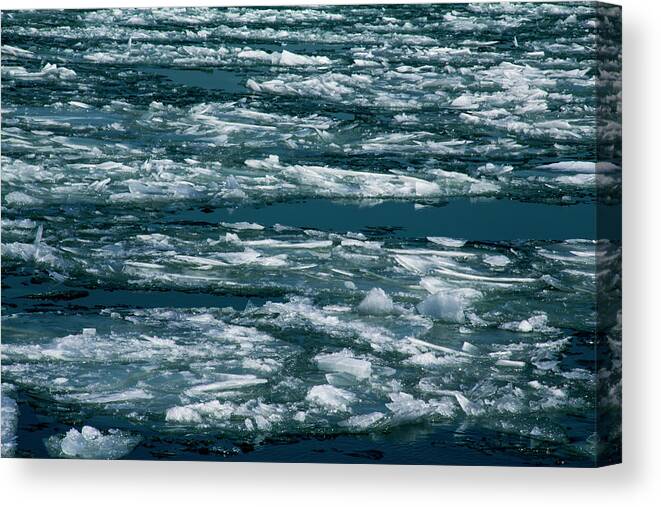 Ice Canvas Print featuring the photograph Ice cold by Stuart Manning