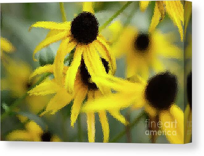 Flowers Canvas Print featuring the photograph Impression Of Autumn by Mike Eingle