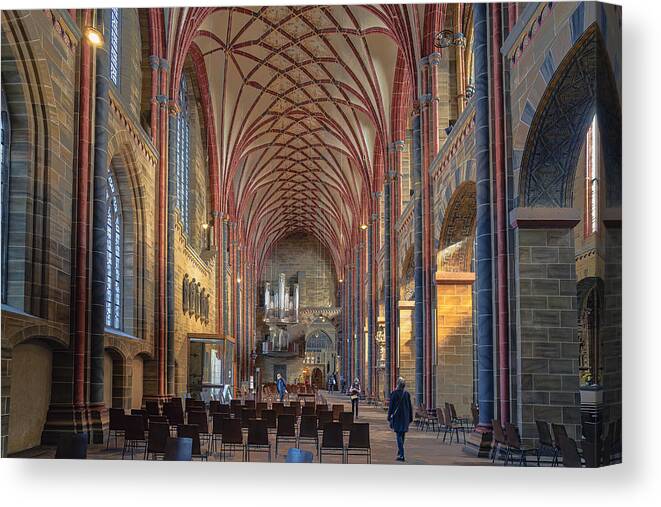 Cathedral 
Bremen 
Architecture Canvas Print featuring the photograph Indoors by Fernando Abreu