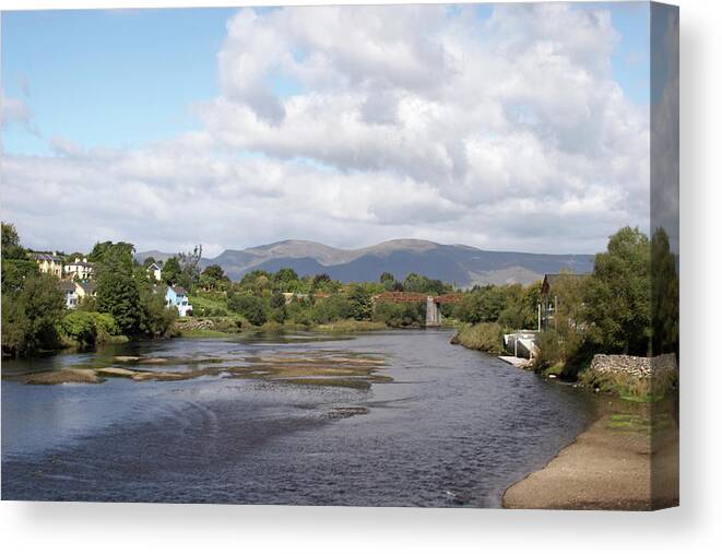 Scenics Canvas Print featuring the photograph Ireland, Kerry County, Killorglin by Andrew Holt