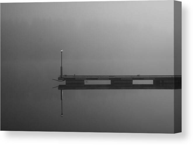 Jetty Canvas Print featuring the photograph Jetty by Bror Johansson