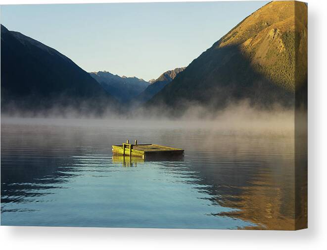 Tranquility Canvas Print featuring the photograph Lake Rotoiti by Bonita Cooke