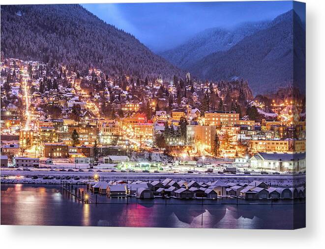 Nelson Bc Canvas Print featuring the photograph Life In The Dream by Joy McAdams