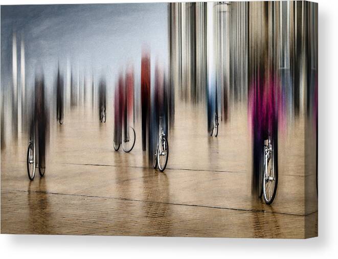 Blur Canvas Print featuring the photograph Lifecycles by Bruno Flour