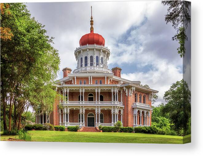 Longwood Canvas Print featuring the photograph Longwood by Susan Rissi Tregoning