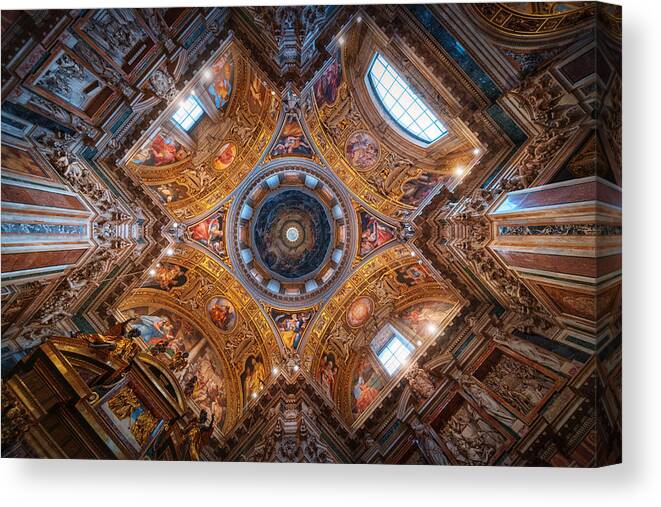 Italy Canvas Print featuring the photograph Maggiore by Juan Pablo De Miguel