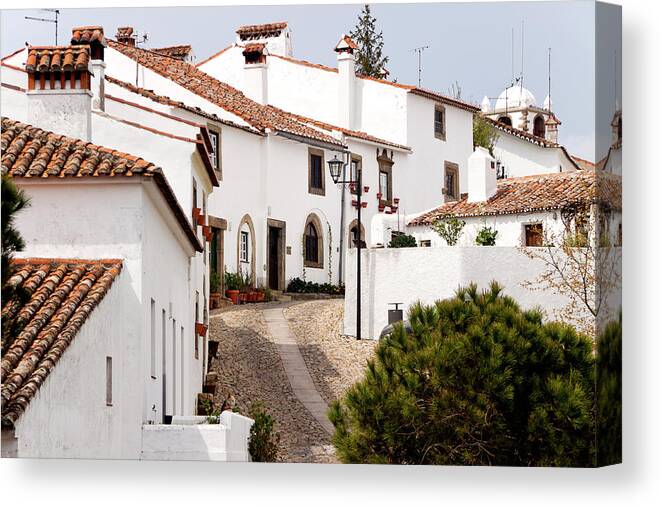 Marvao Canvas Print featuring the photograph Marvão by Luisportugal