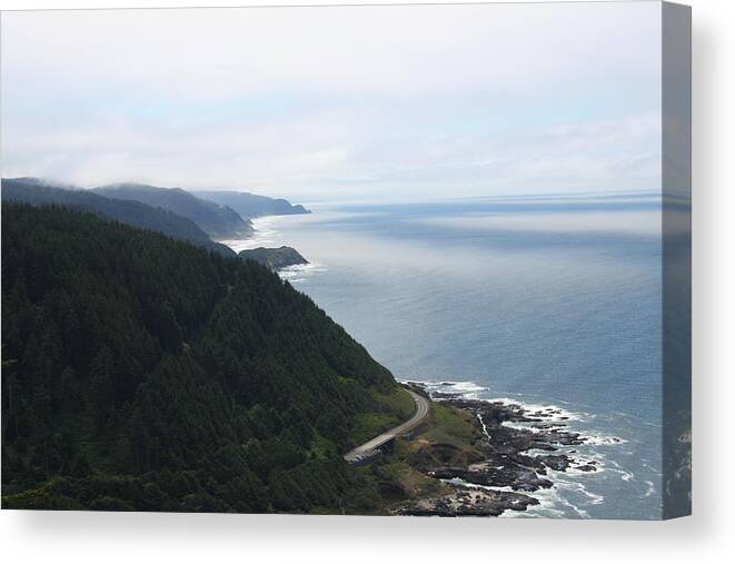 Meander 101 Canvas Print featuring the photograph Meander 101 by Dylan Punke