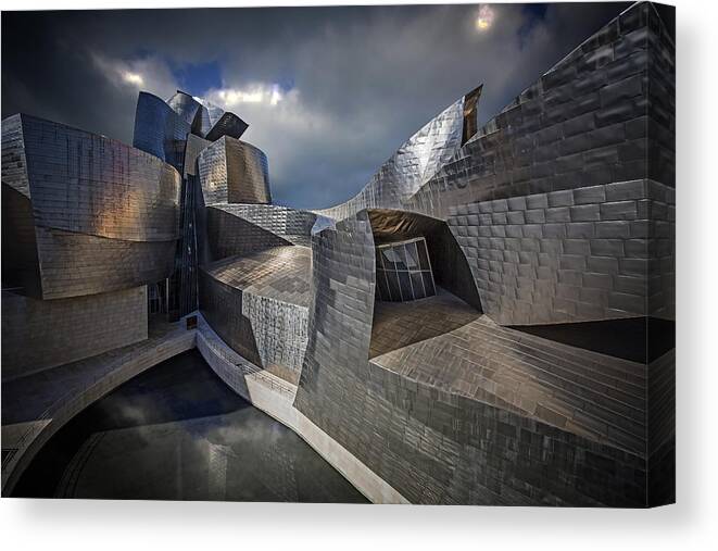 Metal Canvas Print featuring the photograph Metal by Michel Romaggi