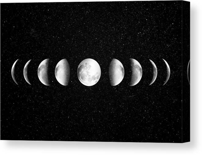 MOON PHASES Painting by SOUL SISTERS STUDIO
