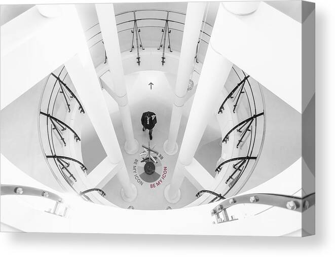 Architecture Canvas Print featuring the photograph My Icon by Greetje Van Son