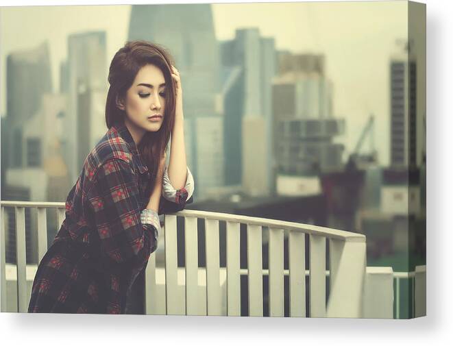 Mood Canvas Print featuring the photograph My Mood by Edy Pamungkas