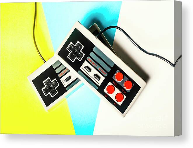 Gaming Canvas Print featuring the photograph Nestalgia by Jorgo Photography