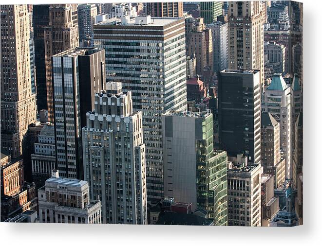 Tranquility Canvas Print featuring the photograph New York City by @ Didier Marti