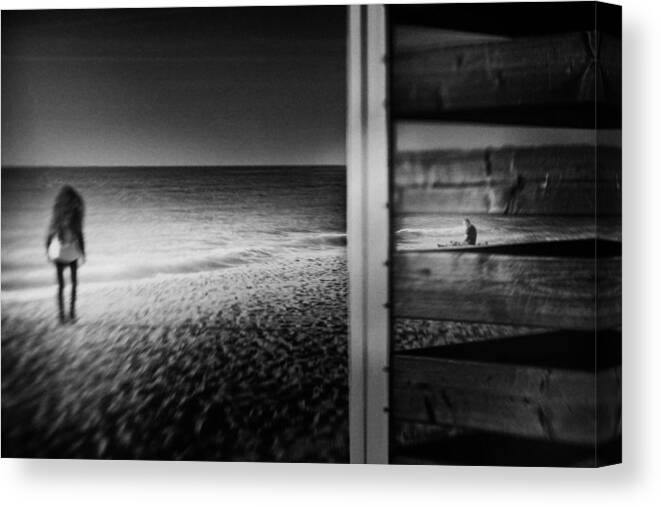 Mood Canvas Print featuring the photograph Not Now, But Soon by Laura Mexia
