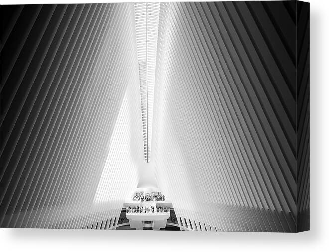 Oculus Canvas Print featuring the photograph Oculus #02 by Alessio Forlano