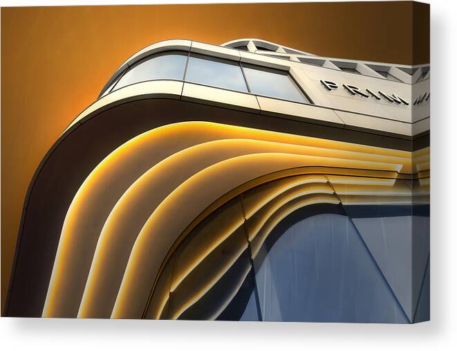 Architecture Canvas Print featuring the photograph Prim by Marc Huybrighs