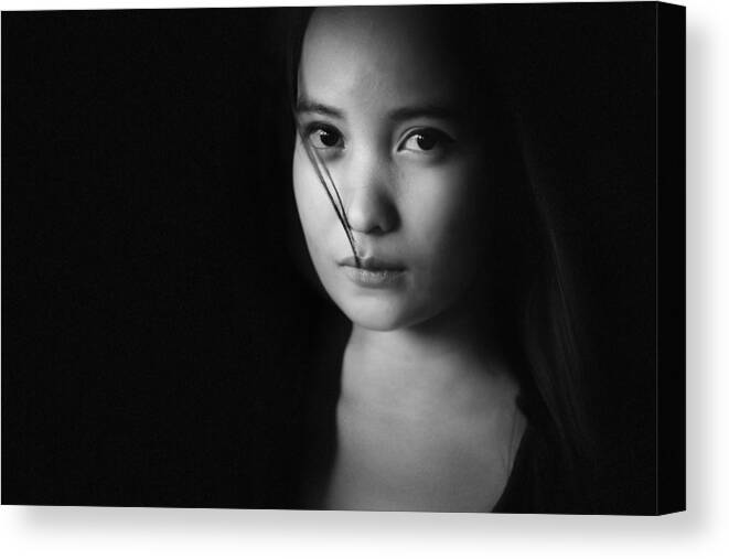 Mood Canvas Print featuring the photograph Putri Mood by Teguh Yudhi Winarno