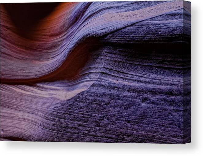 Antelope Canyon Canvas Print featuring the photograph Rough Texture by Jonathan Davison