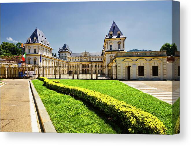 Royalty Canvas Print featuring the photograph Royal Palace Of Turin, Italy by Ary6