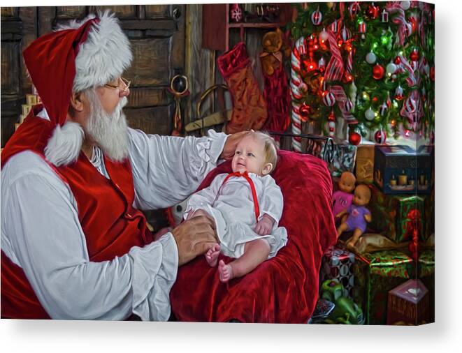Holiday & Celebrations Canvas Print featuring the photograph Sd4_4992 by Santa?s Workshop