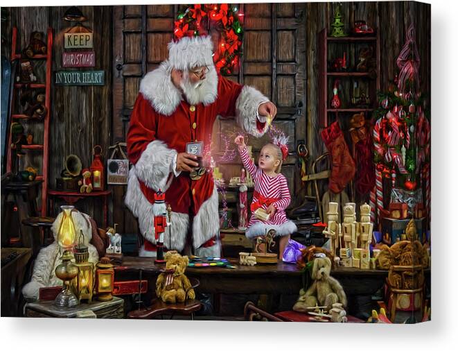 People Canvas Print featuring the photograph Sd4_7837 by Santa?s Workshop