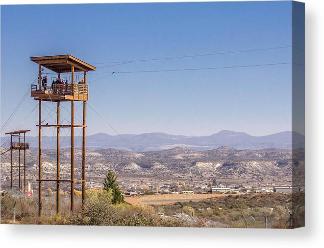 Arizona Canvas Print featuring the photograph Sky ride by Darrell Foster