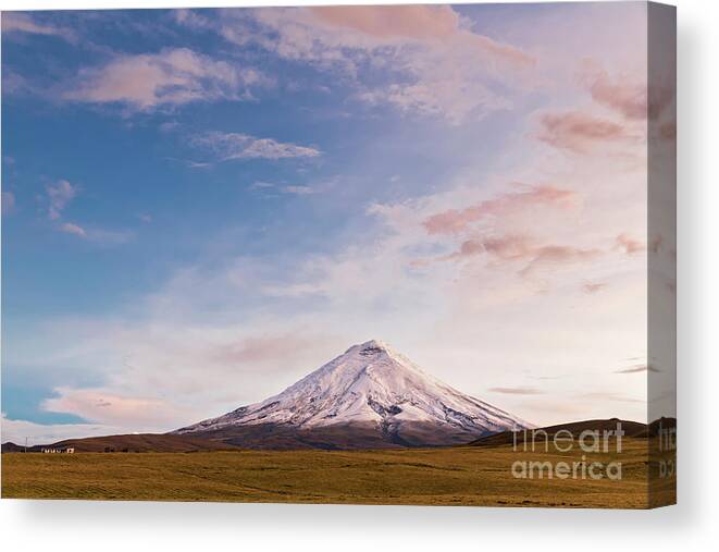 Scenics Canvas Print featuring the photograph South America, Ecuador, Andes, Volcano by Westend61
