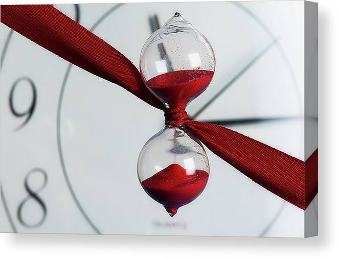 Still Life Canvas Print featuring the photograph Stop The Time by Aida Ianeva