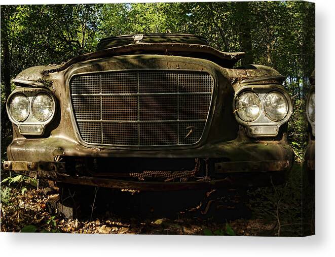 Studebaker Canvas Print featuring the photograph Studebaker #21 by James Clinich