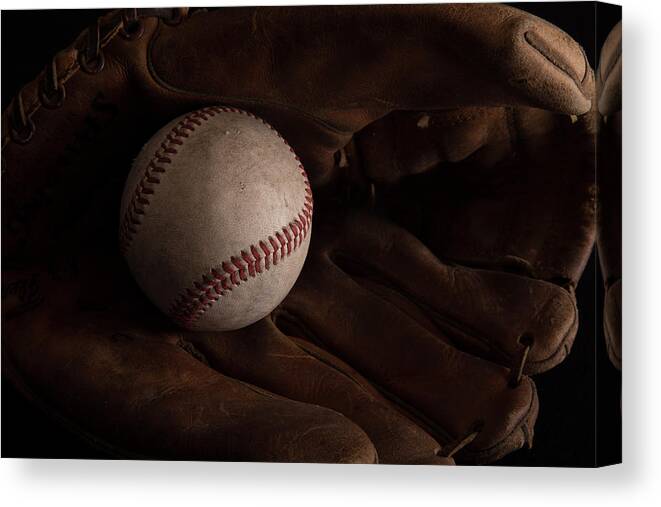 Baseball Canvas Print featuring the photograph Take Me Out To The IIi by Ali Joe