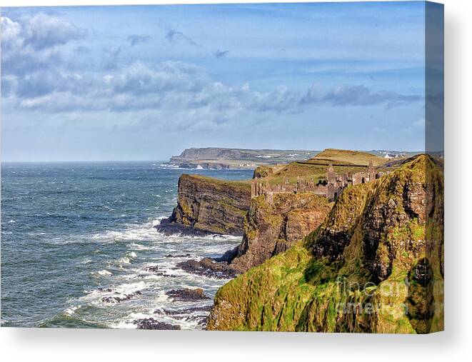 Antrim Canvas Print featuring the photograph The Antrim Coast by Jim Orr