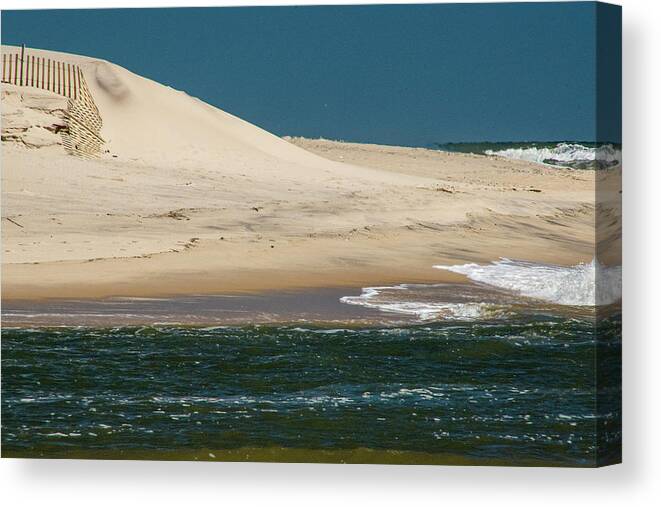 Long Island Canvas Print featuring the photograph The Dune by Cathy Kovarik