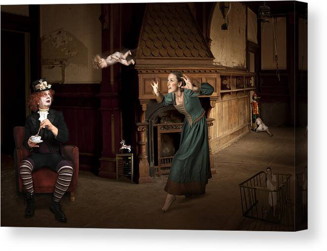 Mood Canvas Print featuring the photograph The Toymaker I by Christine Von Diepenbroek