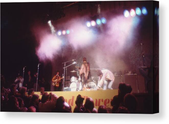 The Who Canvas Print featuring the photograph The Who by Jill Gibson