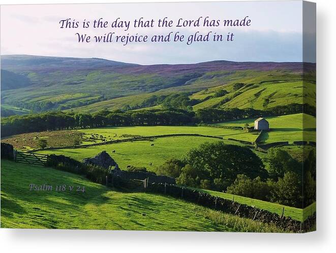 This Is The Day Canvas Print featuring the photograph This is the Day by Nigel Radcliffe