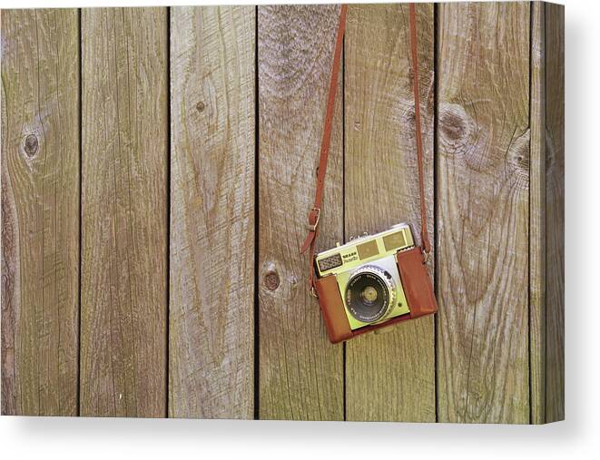 1958 Canvas Print featuring the photograph Vintage Paxette by Jamart Photography
