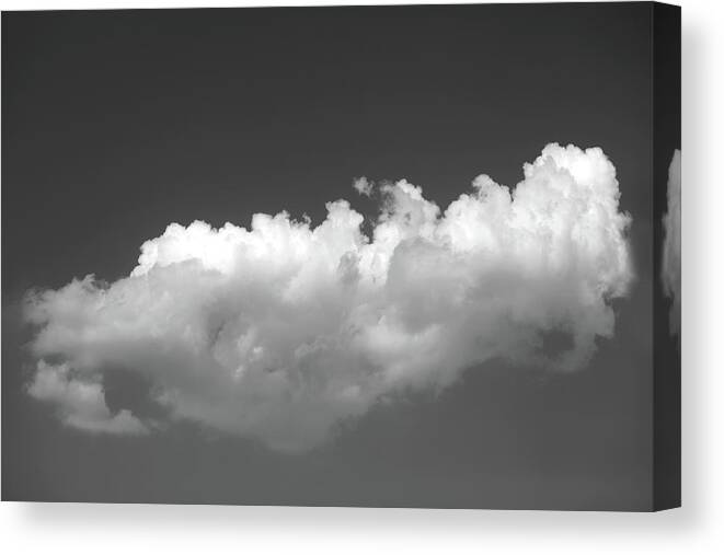 Large Cloud Canvas Print featuring the photograph Wandering Cloud by Prakash Ghai