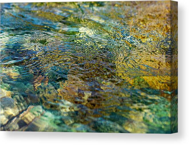 Nature Canvas Print featuring the photograph Water by Jean Gill