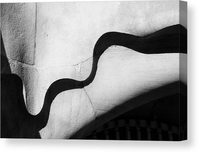 Shadow Canvas Print featuring the photograph Wave by Khr128