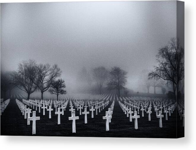 Landscape Canvas Print featuring the photograph Why? by Arnaud Bratkovic