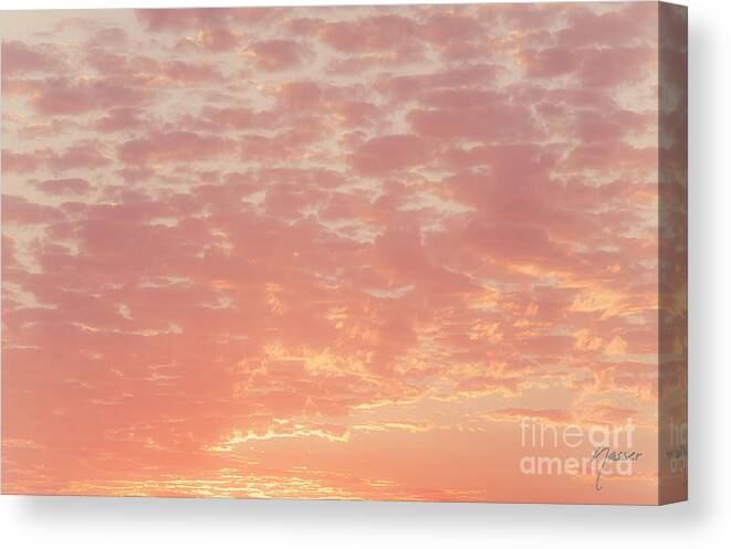 California Desert Canvas Print featuring the photograph 0359 Southern California Desert Sunsets by Amyn Nasser
