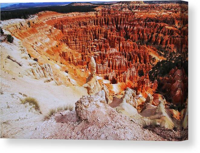 Bryce Canyon National Park Canvas Print featuring the photograph Bryce Canyon National Park #1 by Susan Jensen