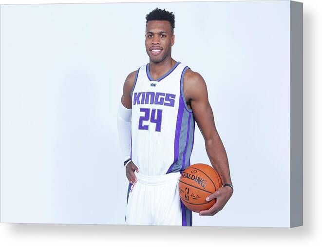 Nba Pro Basketball Canvas Print featuring the photograph Buddy Hield by Rocky Widner