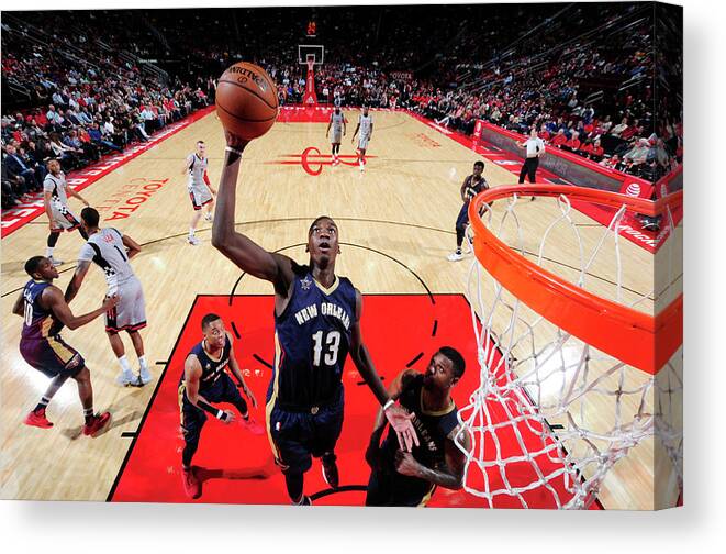 Cheick Diallo Canvas Print featuring the photograph Cheick Diallo by Bill Baptist