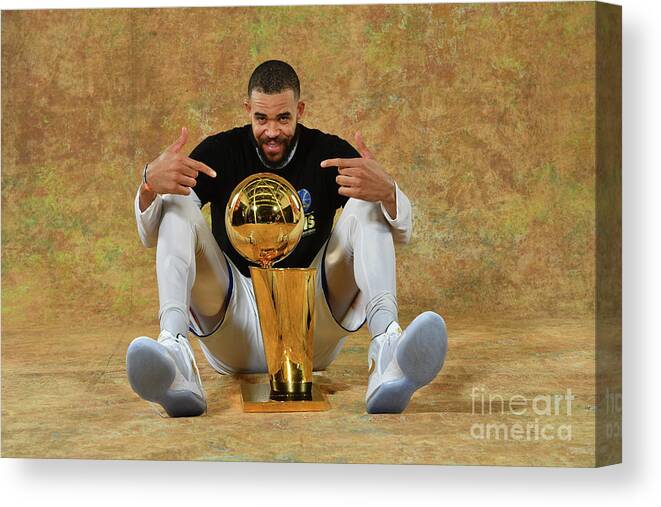 Javale Mcgee Canvas Print featuring the photograph Javale Mcgee by Jesse D. Garrabrant