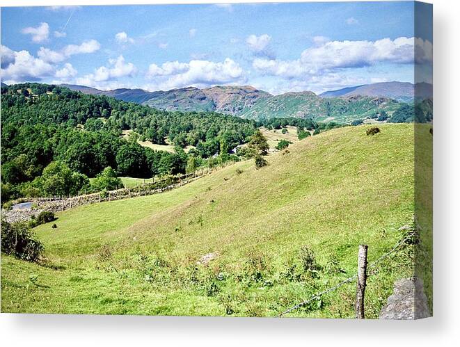  Canvas Print featuring the photograph Lakeland #1 by Gordon James