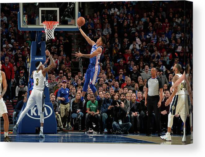 Markelle Fultz Canvas Print featuring the photograph Markelle Fultz #1 by David Dow