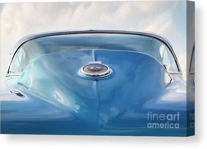Automotive Canvas Print featuring the photograph Stingray Tail #1 by Dennis Hedberg