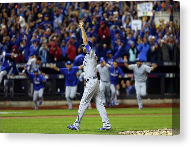 People Canvas Print featuring the photograph Wade Davis by Elsa